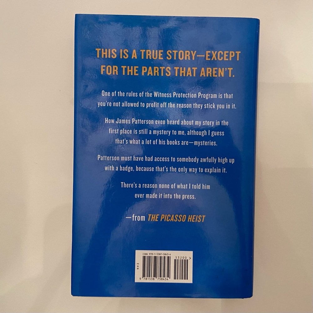 The Picasso Heist by James Patterson, Hardcover Book - Picture 3 of 4